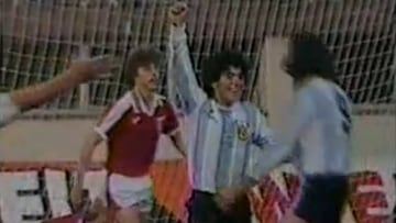 Se cumplen 40 años del debut profesional de Maradona