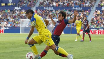 Resumen y goles del Levante vs Cádiz, jornada 2 de LaLiga Hypermotion