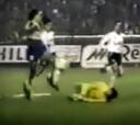 La atajada clave de Morón en la Libertadores '91: ¡achique fenomenal a Batistuta!