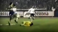 La atajada clave de Morón en la Libertadores '91: ¡achique fenomenal a Batistuta!