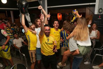 Este domingo el Cádiz obtuvo su pase a la primera división en España y los festejos no se hicieron esperar.