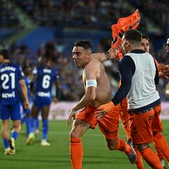 Getafe 1 - 2 Celta: resumen, resultado y goles