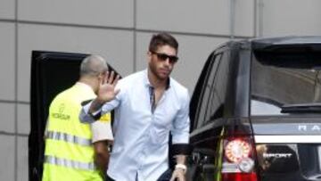 Sergio Ramos y Modric se ejercitaron en el gimnasio