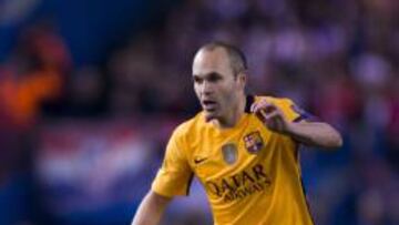 Andres Iniesta, en el Calderón