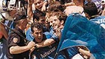 <B>SECUELAS</B>. Al final las han traído los incidentes ocurridos en el derby asturiano.