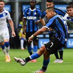 "Aún no es el de Inglaterra": las frases de Conte tras el brillante partido de Alexis Sánchez