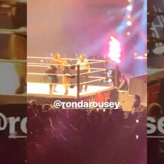 Valdivia mostró cómo vivió la presentación de la WWE