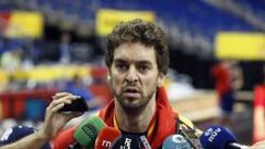 Pau Gasol: &quot;Hace un a&ntilde;o hubo muchas distracciones&quot;.