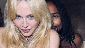Madonna reaparece en público con su pareja 37 años menor que ella