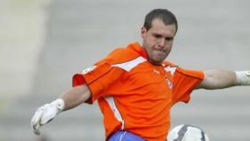 <b>PORTERO. </b>Jorquera ha contribuido al buen hacer del Girona.