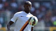 Víctor Ibarbo visita a Lionel Messi en el Trofeo Joan Gamper