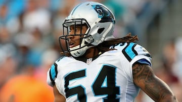 Shaq Thompson, linebacker de Carolina Panthers.