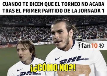 Los memes de Pumas, Veracruz, Atlas y Querétaro de la jornada 1