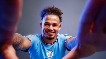 Kalvin Phillips como nuevo jugador del Manchester City.