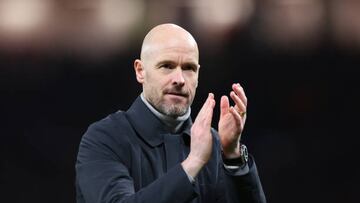 Ten Hag, tras la victoria ante el Barcelona.