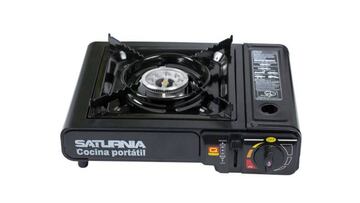 Un camping gas muy práctico para los más cocinillas