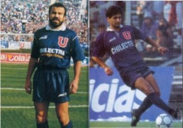 El paraguayo y chileno compaginaron bien en Universidad de Chile en la década del 90'. Fueron importantes en la obtención del título de 1994 que puso fin a la sequía azul de 25 años.