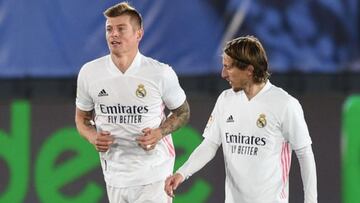 Modric y Kroos tiene fecha de regreso