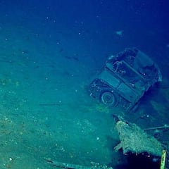 Se sumergen en un barco hundido de la Segunda Guerra Mundial en 1942 y encuentran una reliquia ‘sorpresa’ en el garaje