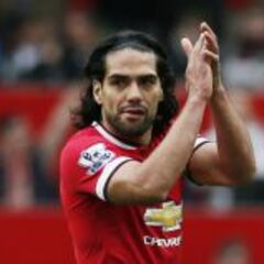 Falcao vuelve a dar señas de abandonar el Manchester United