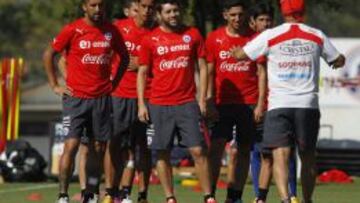 Los siete seleccionados locales de Chile arrancan este jueves los entrenamientos de cara a la Copa América.