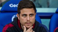 Alessio Lisci, head coach asistent of Levante UD, during the Santander League match between Levante UD and Real Betis Balonpie at the Ciutat de Valencia Stadium on February 13, 2022, in Valencia, Spain.
 AFP7 
 13/02/2022 ONLY FOR USE IN SPAIN