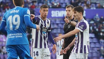 VALLADOLID, 13/11/21. PHOTOGENIC. PARTIDO DE LA LIGA SMARTBANK ENTRE EL REAL VALLADOLID Y EL FUENLABRADA.
