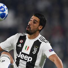 Sami Khedira, duda ante el Valencia por un esguince