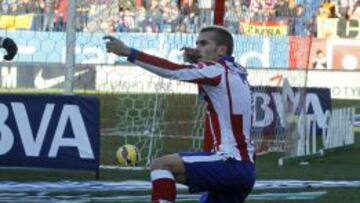 Griezmann saluda al Niño