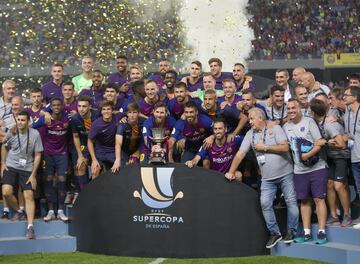 El Barcelona, nuevo campeón de la Supercopa de España.