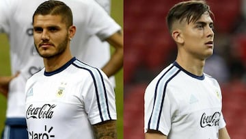 Icardi y Dybala: los olvidados