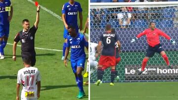 De una doble amarilla temeraria en 45" al portero 'casillesco'