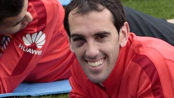 God&iacute;n durante el entrenamiento. 