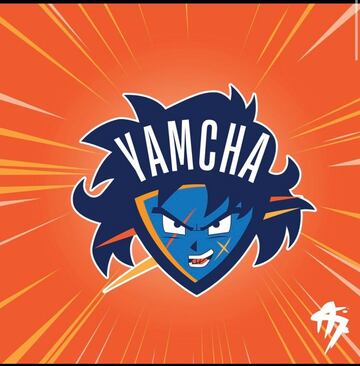 El increíble resultado de mezclar los logos de la NBA con Dragon Ball