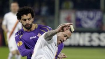 Salah y Nainggolan 