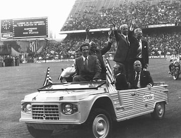 21 de abril de 1978. El Atlético de Madrid cumplía 75 años con una serie de actos conmemorativos que congregó a exjugadores rojiblancos. El punto y final se puso con el partido amistoso contra el Brasil de Zico.