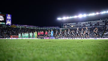 General View during the game Leon vs Santos, corresponding to Play In A B of the Torneo Apertura 2023 of the Liga BBVA MX, at Nou Camp Leon Stadium, on November 26, 2023.
<br><br>
Vista General durante el partido Leon vs Santos, correspondiente al Play In A B del Torneo Apertura 2023 de la Liga BBVA MX, en el Estadio Nou Camp Leon, el 26 de noviembre de 2023.