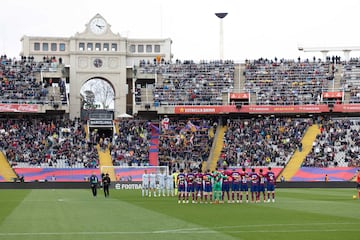 Barcelona have been playing their home games at Montjuïc, the city's Olympic stadium.