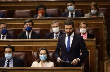 Último día de Pablo Casado como líder del Partido Popular y de la oposición en el Congreso de los Diputados.