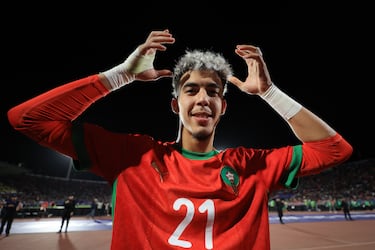 Apareció cuando hacía falta, con un doblete en la final para certificar el título. Goleador prolífico en las inferiores de Marruecos y con gran margen de mejora. Le puedes ver en el Famalicão portugués.