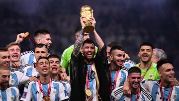 Argentina y Messi estudian jugar en Qatar, el país que los consagró