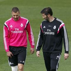 Benzema tiene esguince de rodilla y es baja dos semanas