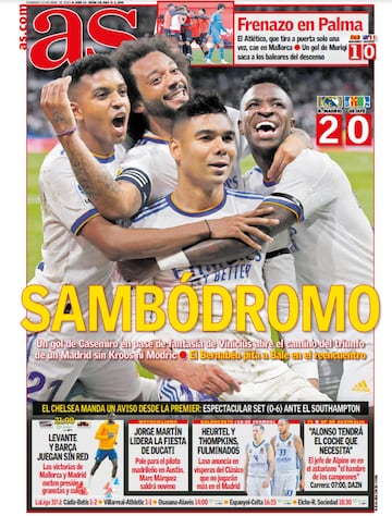 Las portadas de AS de abril