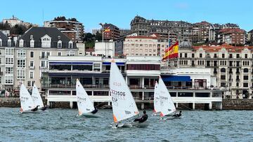 El RCM de Santander iza velas del Circuito Vela Ligera 2025