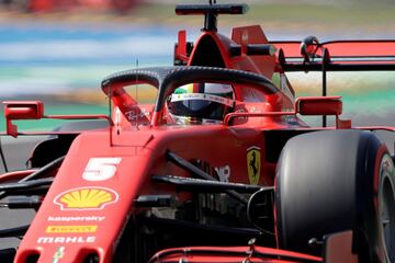 Sebastian Vettel de Ferrar.