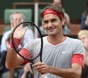 Roger Federer iguala las 59 victorias en París de Rafa Nadal