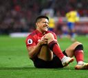 Solskjaer teme que Alexis haya sufrido una lesión de ligamentos