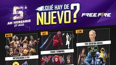 Agenda semanal de Free Fire del 24 al 30 de agosto con recarga criminal y rueda de la fortuna