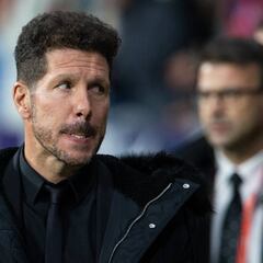 Simeone cumplirá ante el Sant Andreu el primero de sus tres partidos de sanción