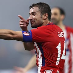 Gabi, el capitán rojiblanco que brilló en las grandes citas